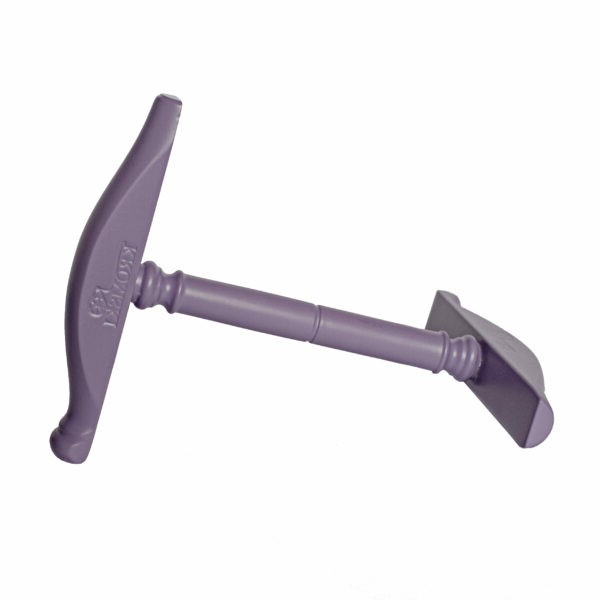 Kromski Kreuzhaspel Niddy Noddy klein lackiert Lila