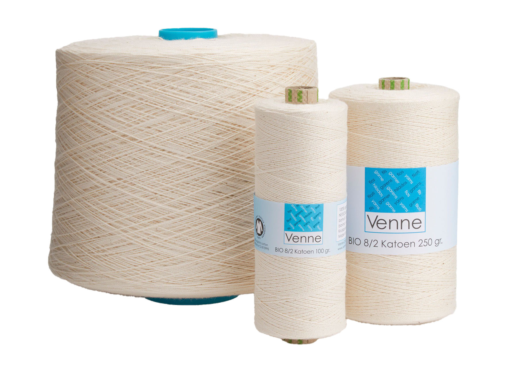 Venne BIO Baumwolle FS 5 - Nm 14/2 - Dottergelb