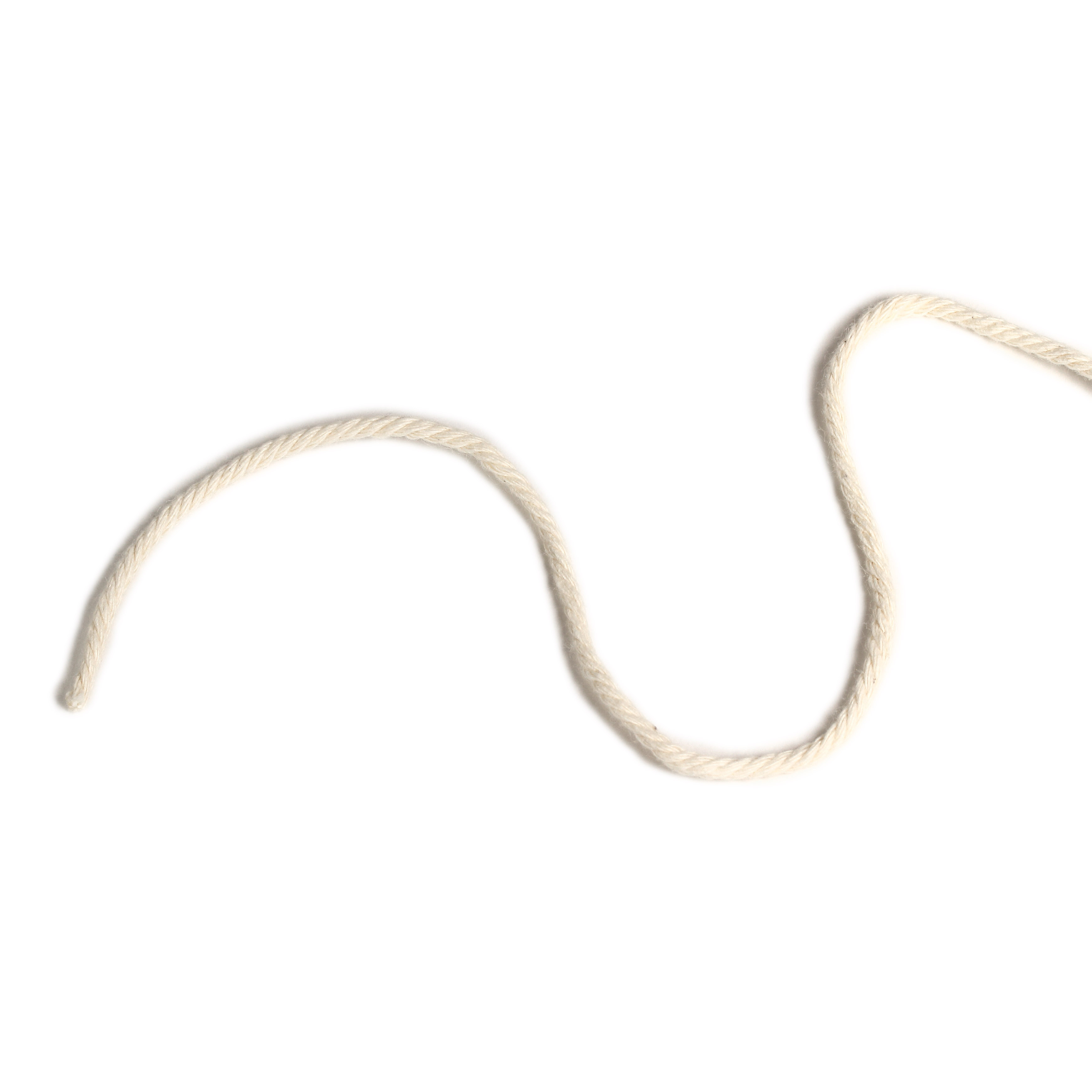 Makrameegarn Baumwolle natur 2 mm