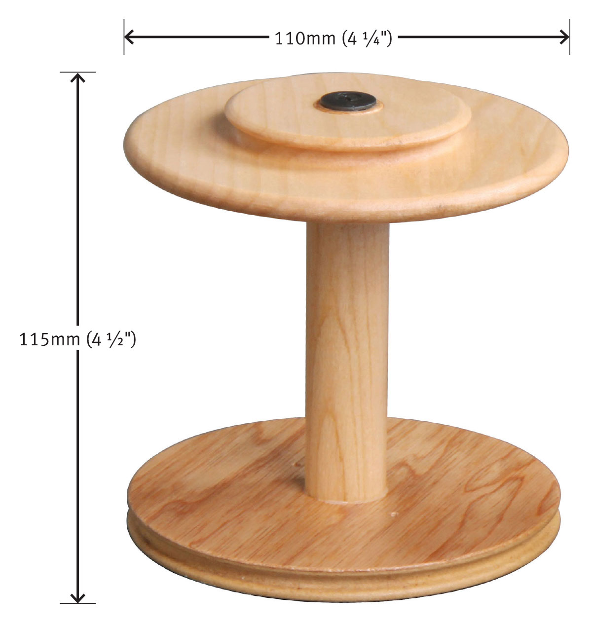 Ashford Spule Jumbo 110 mm zweifädig natur