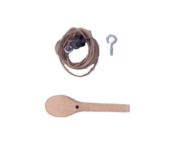 Kromski Fantasia Bremsschnur mit Regelknopf und Haken natur