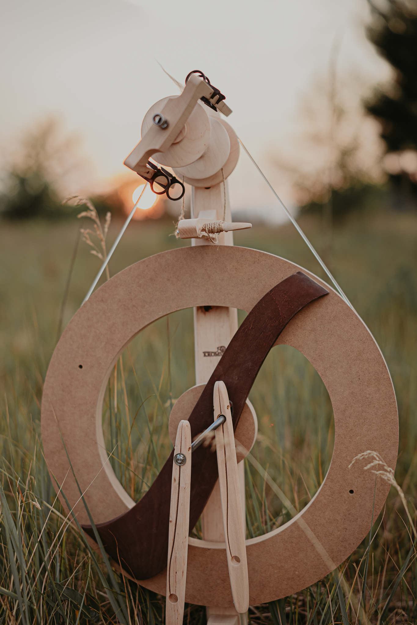 Kromski Spinnrad Fantasia natur