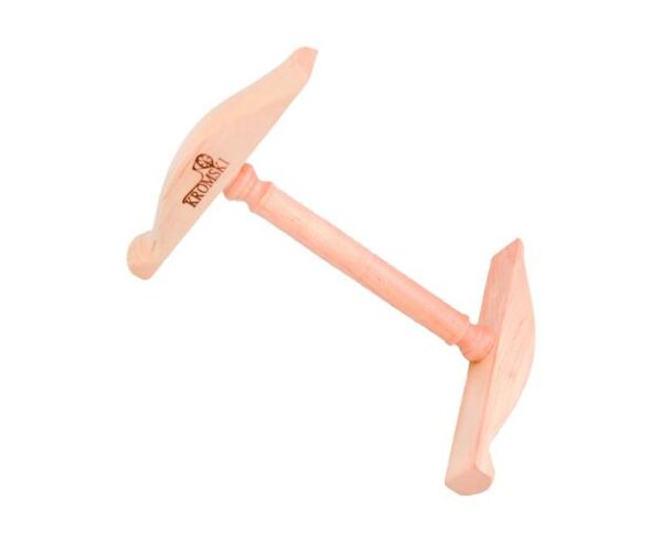 Kromski Kreuzhaspel Niddy Noddy klein lackiert