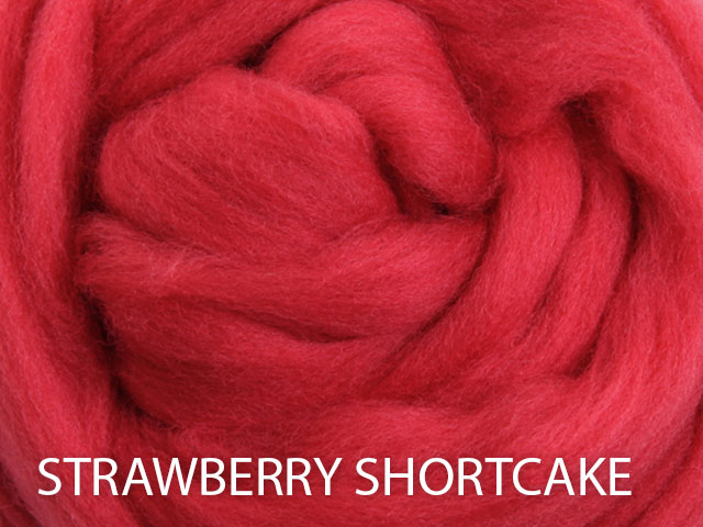 Ashford Kammzug Merino - Strawberry
