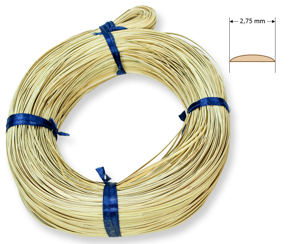 Stuhlflechtrohr Goldband 2,75 mm 1/4 kg