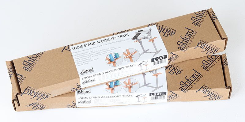 Ashford Zubehörablage lackiert für Webrahmen Knitters Loom