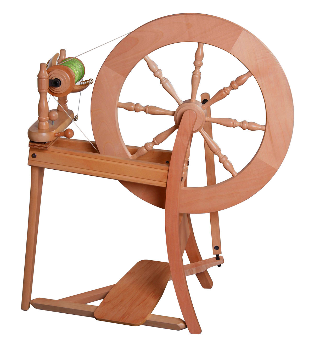 Ashford Spinnrad Traditional einfädig lackiert