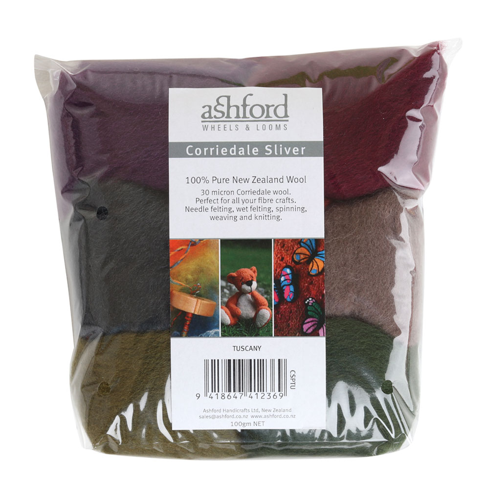 Ashford Corriedale Farbthemen-Set Tuscany