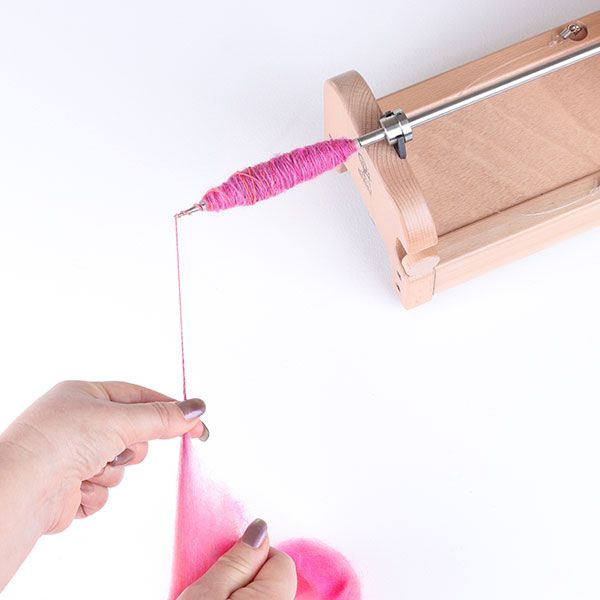 Ashford Schnellspulspindel - Spulenwickler für e-Spinner 3