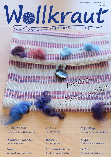 Wollkraut Zeitschrift Sommer 2025