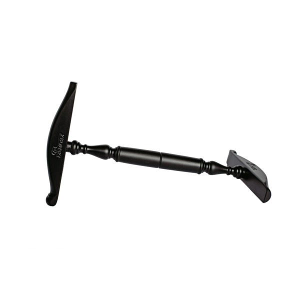 Kromski Kreuzhaspel Niddy Noddy mittel lackiert Schwarz