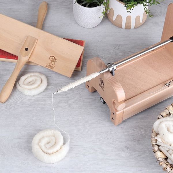 Ashford Schnellspulspindel - Spulenwickler für e-Spinner 3