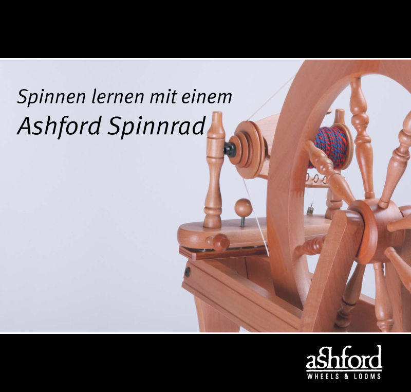 Spinnen lernen mit einem Ashford Spinnrad