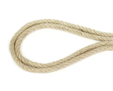 Hanfseil 6 mm gedreht - Länge 8 m