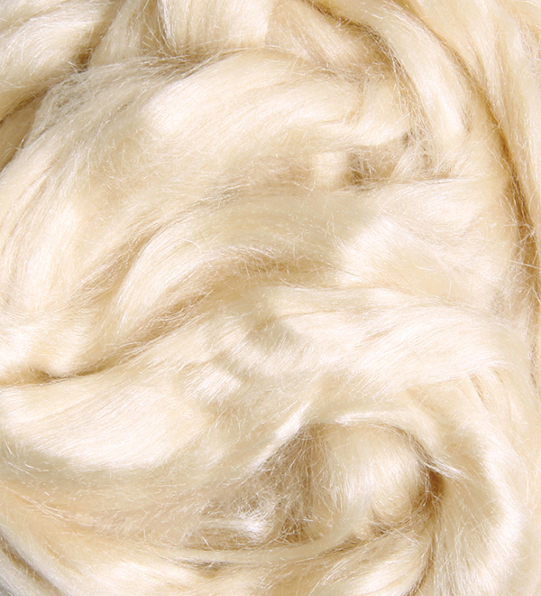 Ashford Tussah Seide - Naturweiss