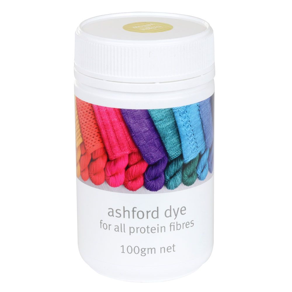 Ashford Färbemittel 100 g - Bright Yellow