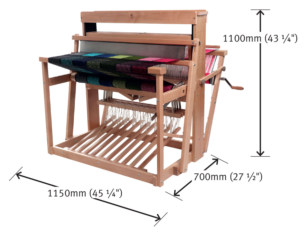 jl90es_jack_loom_02 Ashford Jack Loom Webstuhl