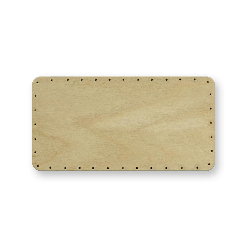 Flechtboden Rechteck 25 x 13 cm