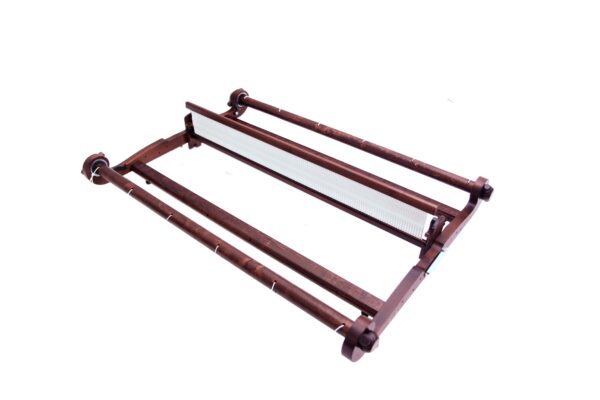 Kromski Harfe Forte Webrahmen 80 cm lackiert Walnuss