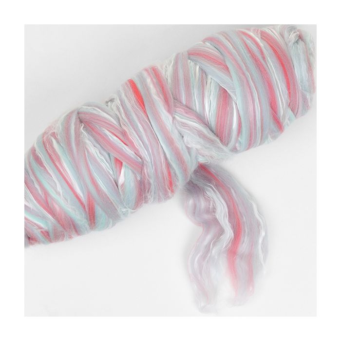 Ashford Kammzug Seide/Merino - Gelato