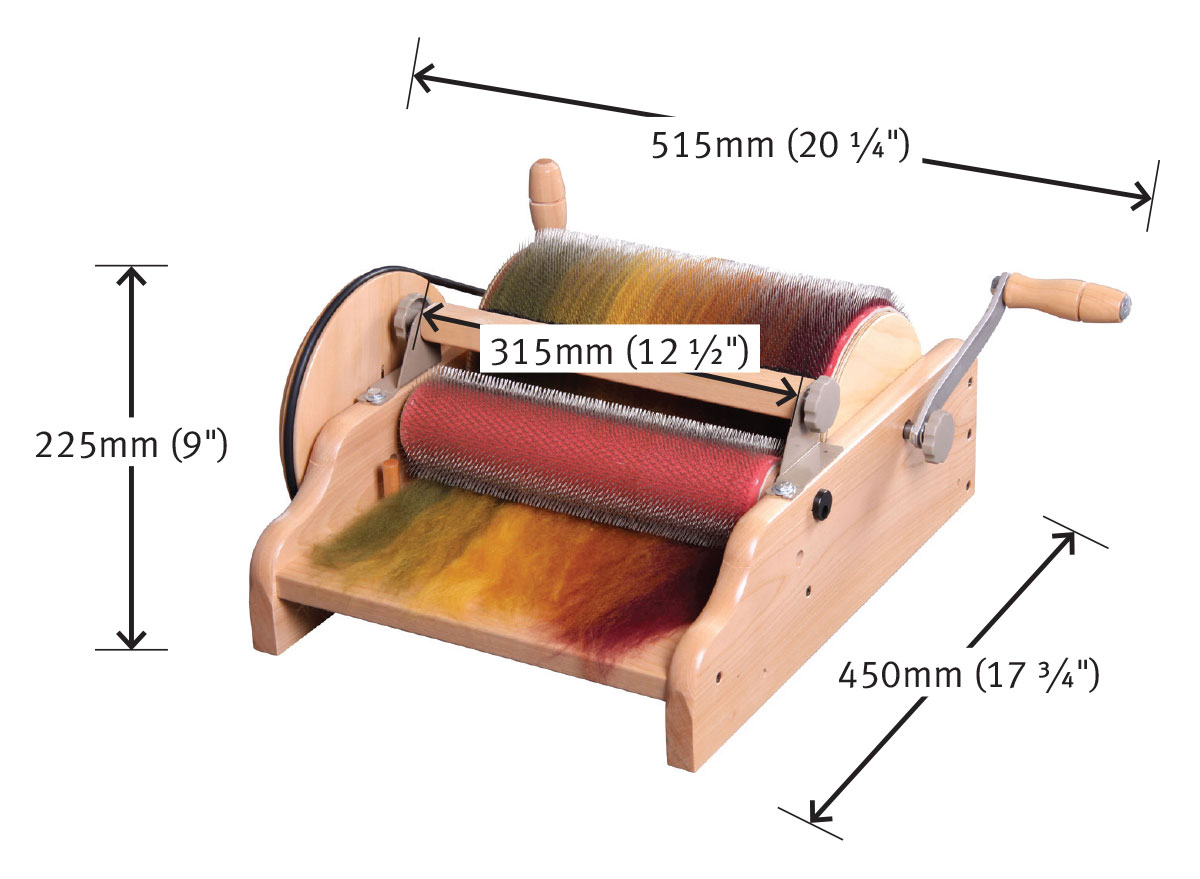 Ashford Kardiermaschine 72 / 30 cm