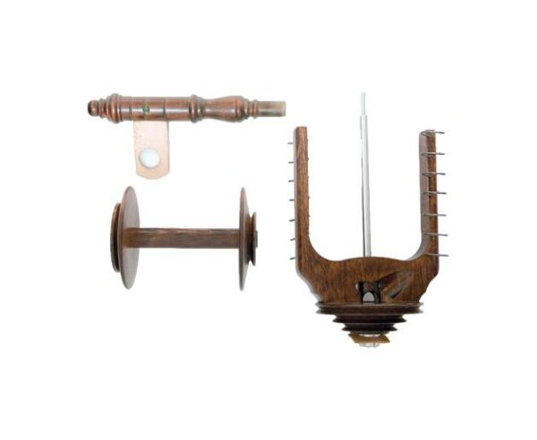 Kromski Spinnflügel Jumbo Walnuss für Prelude/Interlude