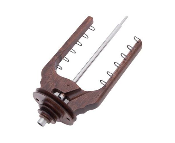 Kromski Spinnflügel Standard einfädig lackiert Walnuss für Sonata/Prelude/Interlude