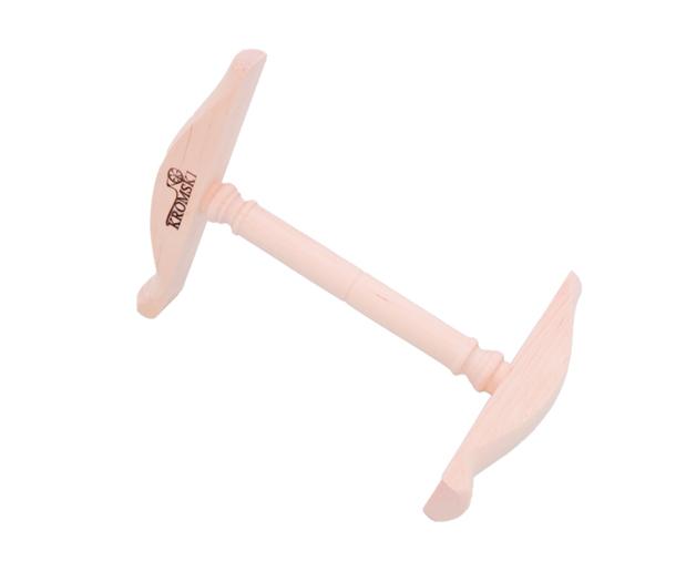 Kromski Kreuzhaspel Niddy Noddy klein natur