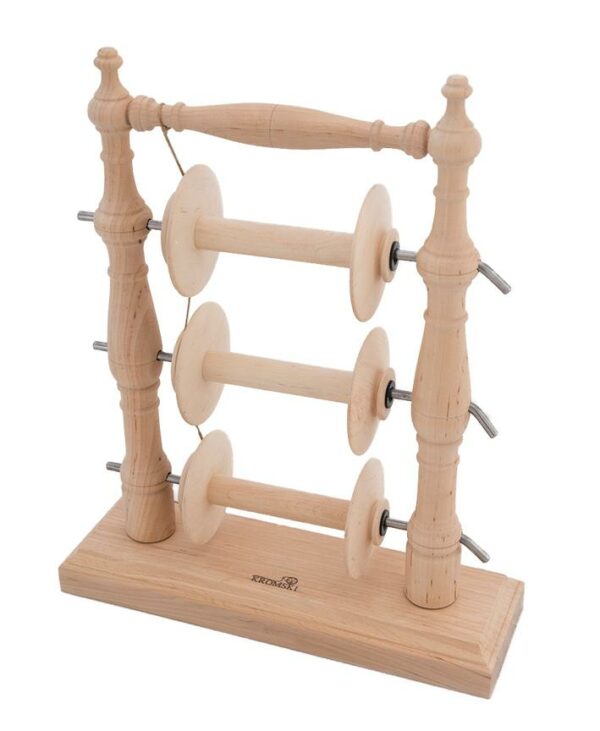 Kromski Spulenhalter Lazy Kate Vertikal natur