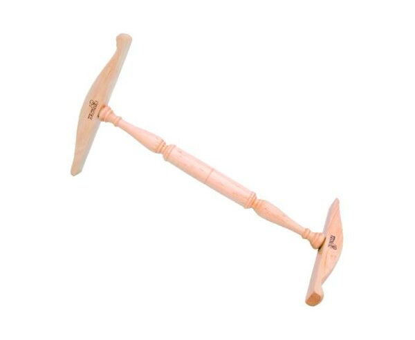 Kromski Kreuzhaspel Niddy Noddy groß lackiert