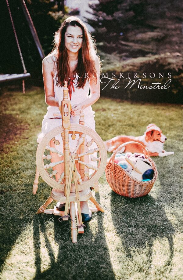 Kromski Spinnrad Minstrel lackiert