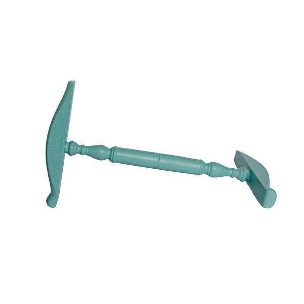 Kromski Kreuzhaspel Niddy Noddy mittel lackiert Aqua