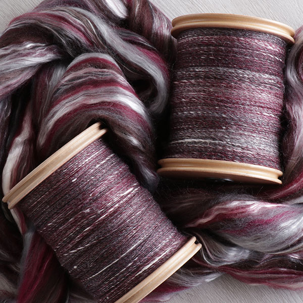 Ashford Kammzug Seide/Merino - Juniper