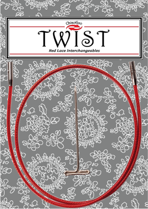 ChiaoGoo Twist Red Nadelseil 55 cm - Large