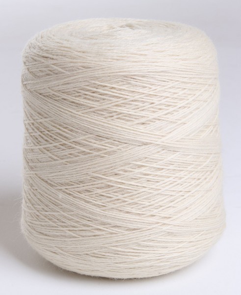 Ashford 100% NZ Wool DK 8 ply naturweiß - 1 kg Kone
