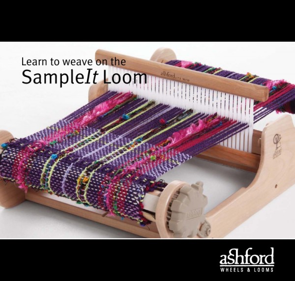 Learn to weave on the SampleIt Loom